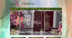 Desktop Screenshot of iglesialafamilia.org