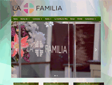 Tablet Screenshot of iglesialafamilia.org